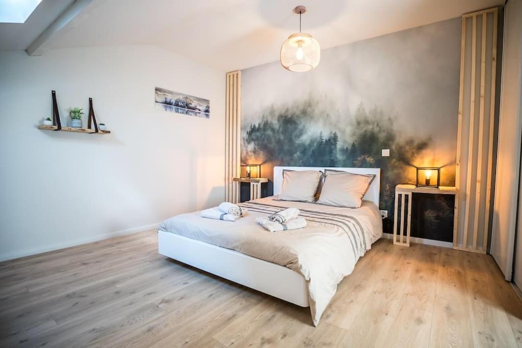 Apartamento Appt Ambiance Chalet 2Ch Piscine Lagon Tarbes Exterior foto