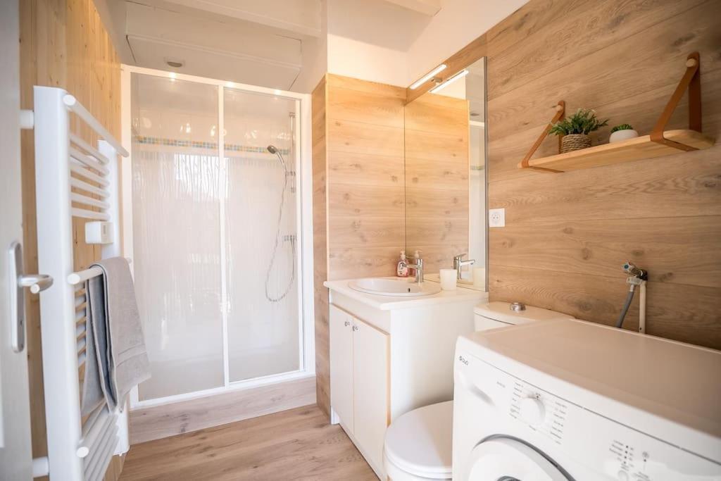Apartamento Appt Ambiance Chalet 2Ch Piscine Lagon Tarbes Exterior foto