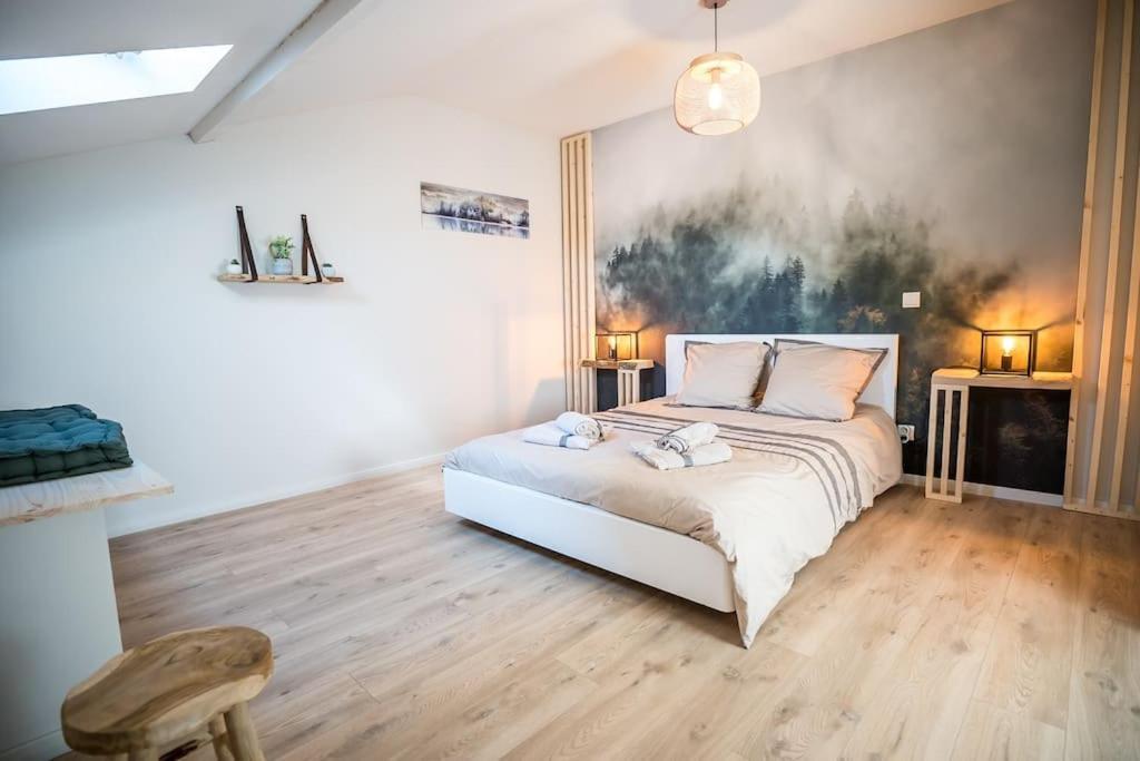 Apartamento Appt Ambiance Chalet 2Ch Piscine Lagon Tarbes Exterior foto